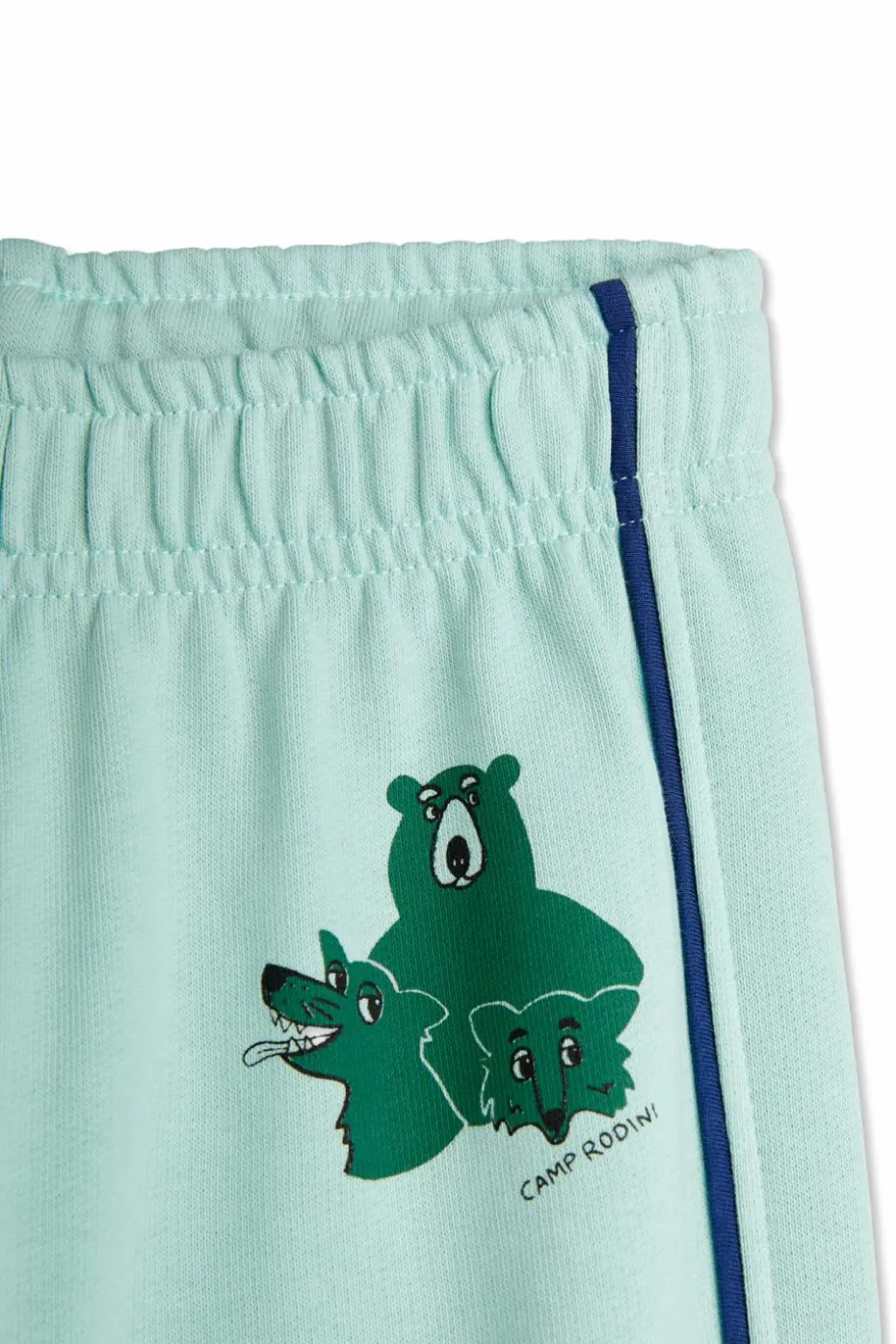 Mini Rodini light blue Sweatpants