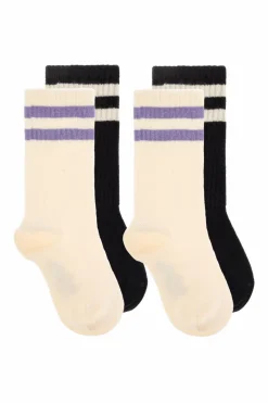 Mini Rodini MULTICOLOUR Two-pack of socks