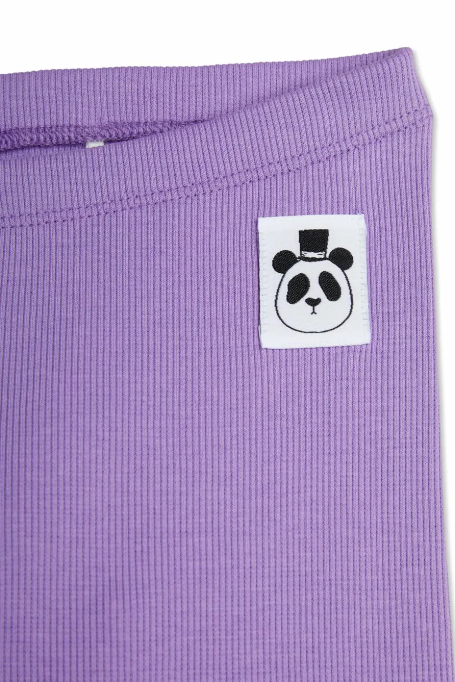 Mini Rodini PURPLE Leggings with logo patch