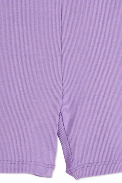 Mini Rodini PURPLE Short leggings