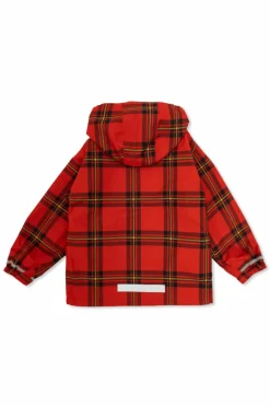 Mini Rodini RED Hooded Jacket