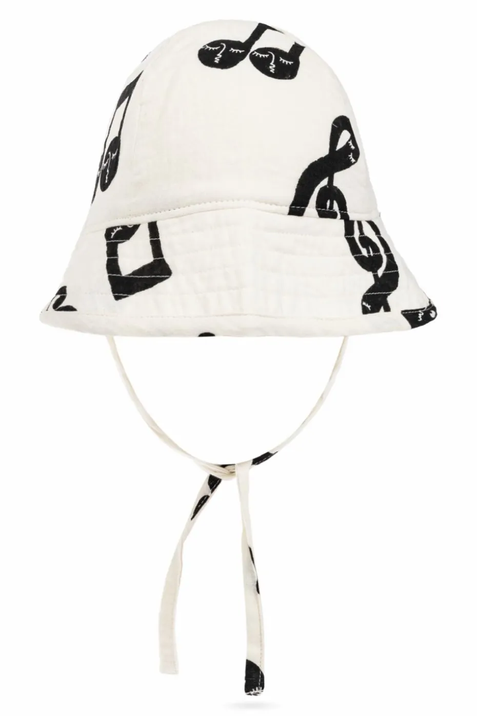 Mini Rodini WHITE Patterned hat