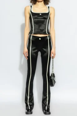 MISBHV BLACK Flared pants