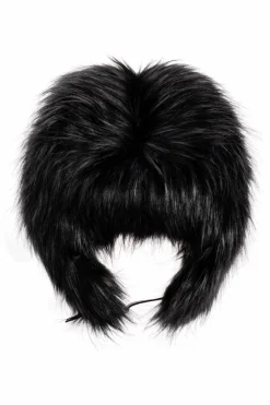 MISBHV BLACK Fur hat