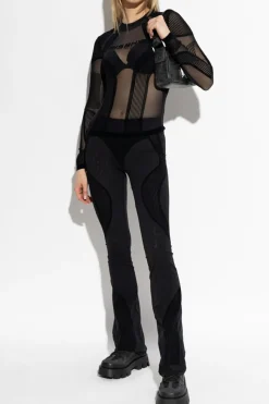 MISBHV BLACK Leggings with logo