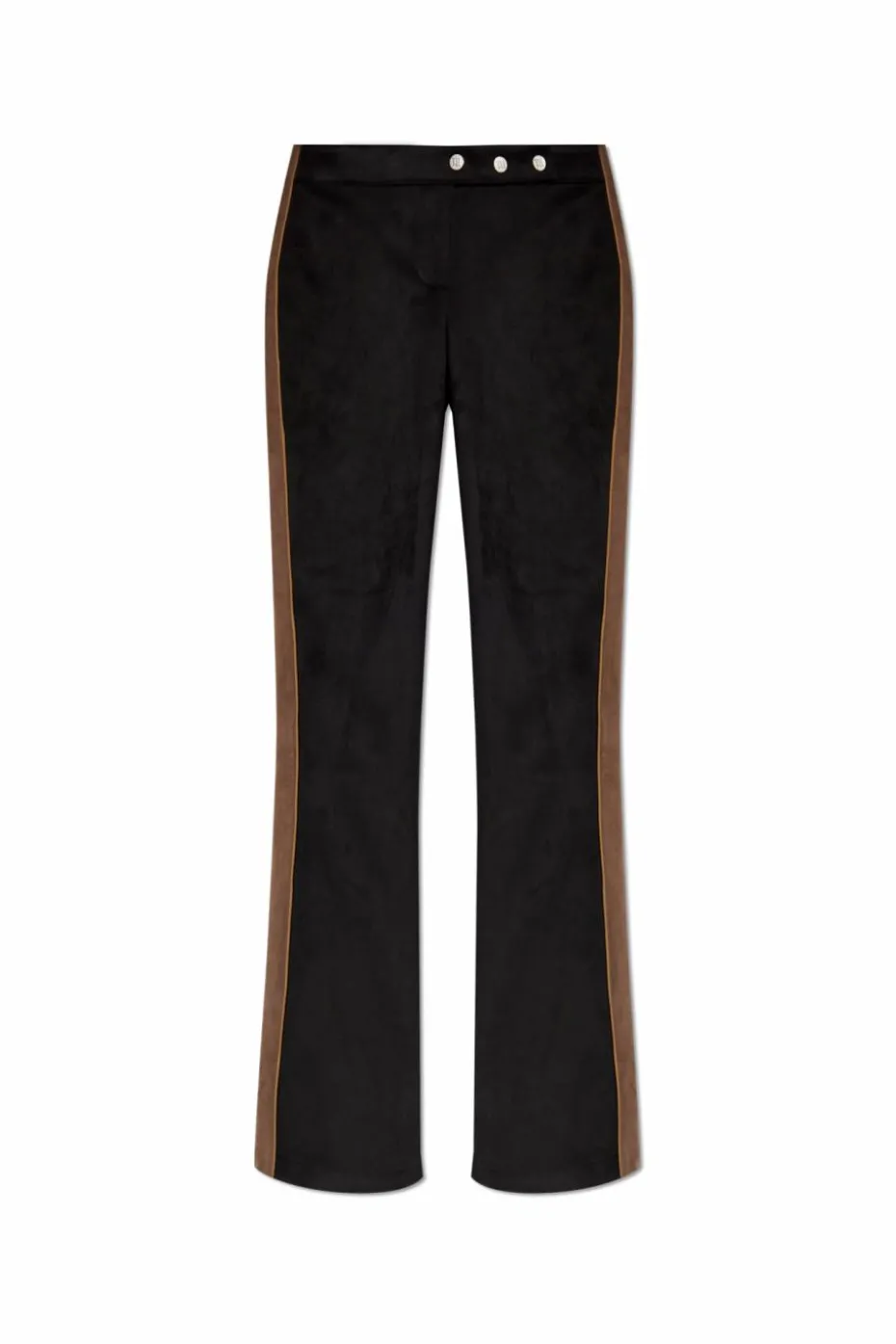 MISBHV BLACK Pants with flared legs