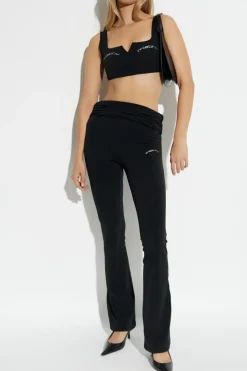 MISBHV BLACK Pants with logo