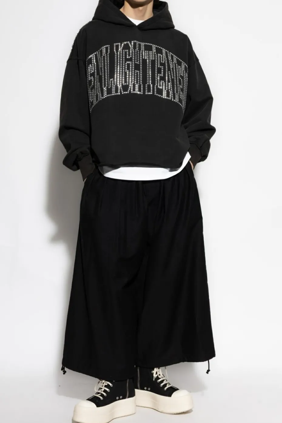 MISBHV BLACK Sweatshirt with appliqué