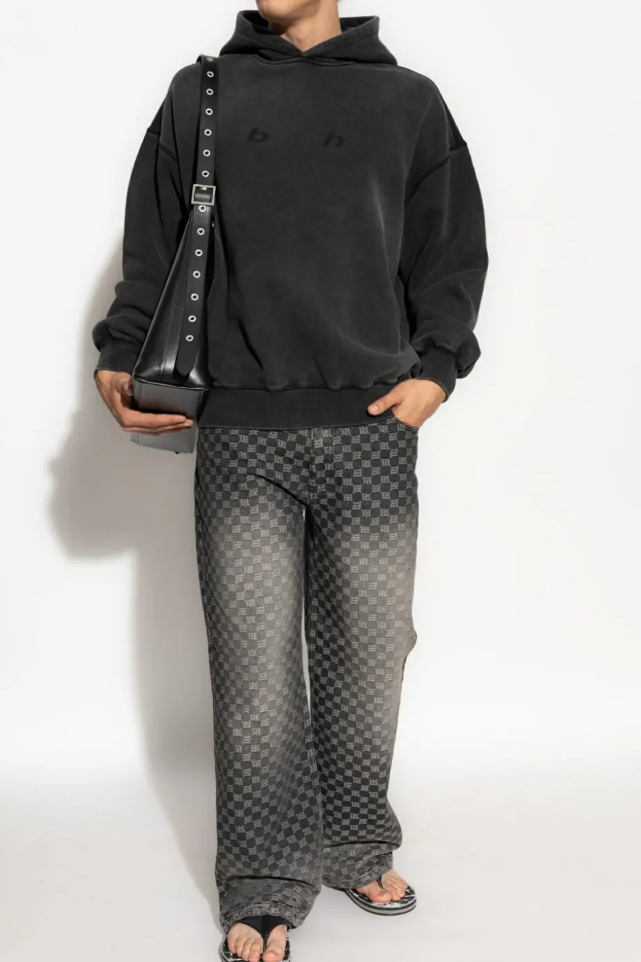 MISBHV BLACK Sweatshirt with logo