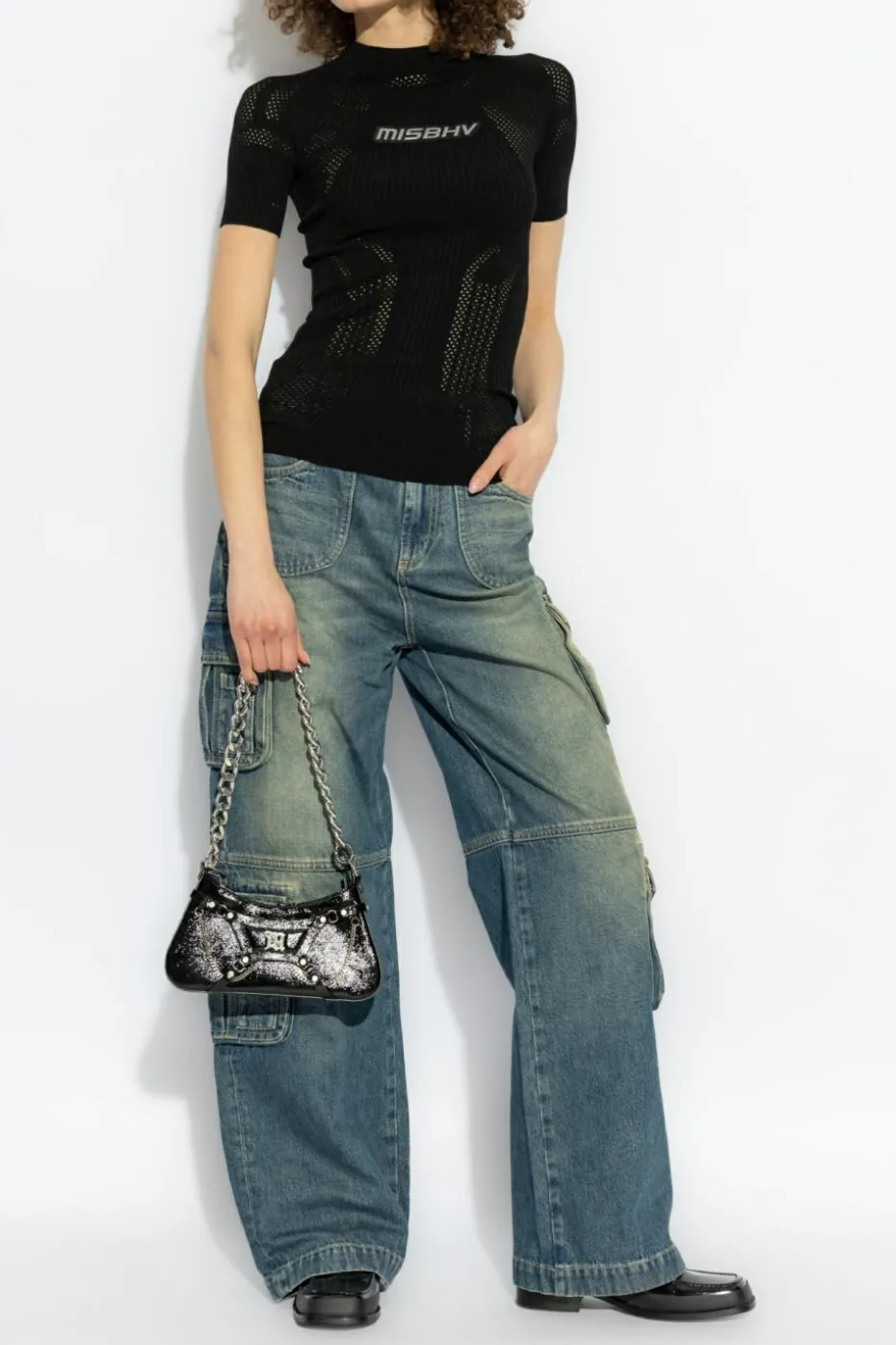 MISBHV BLACK Top with logo