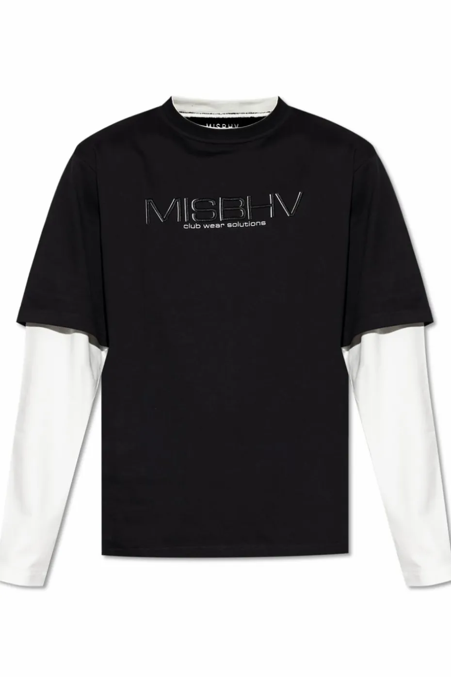 MISBHV BLACK T-shirt with logo