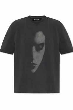 MISBHV BLACK T-shirt with print