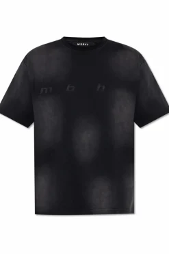MISBHV BLACK T-shirt with logo