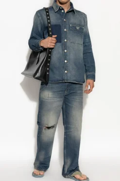 MISBHV BLUE Jeans with logo