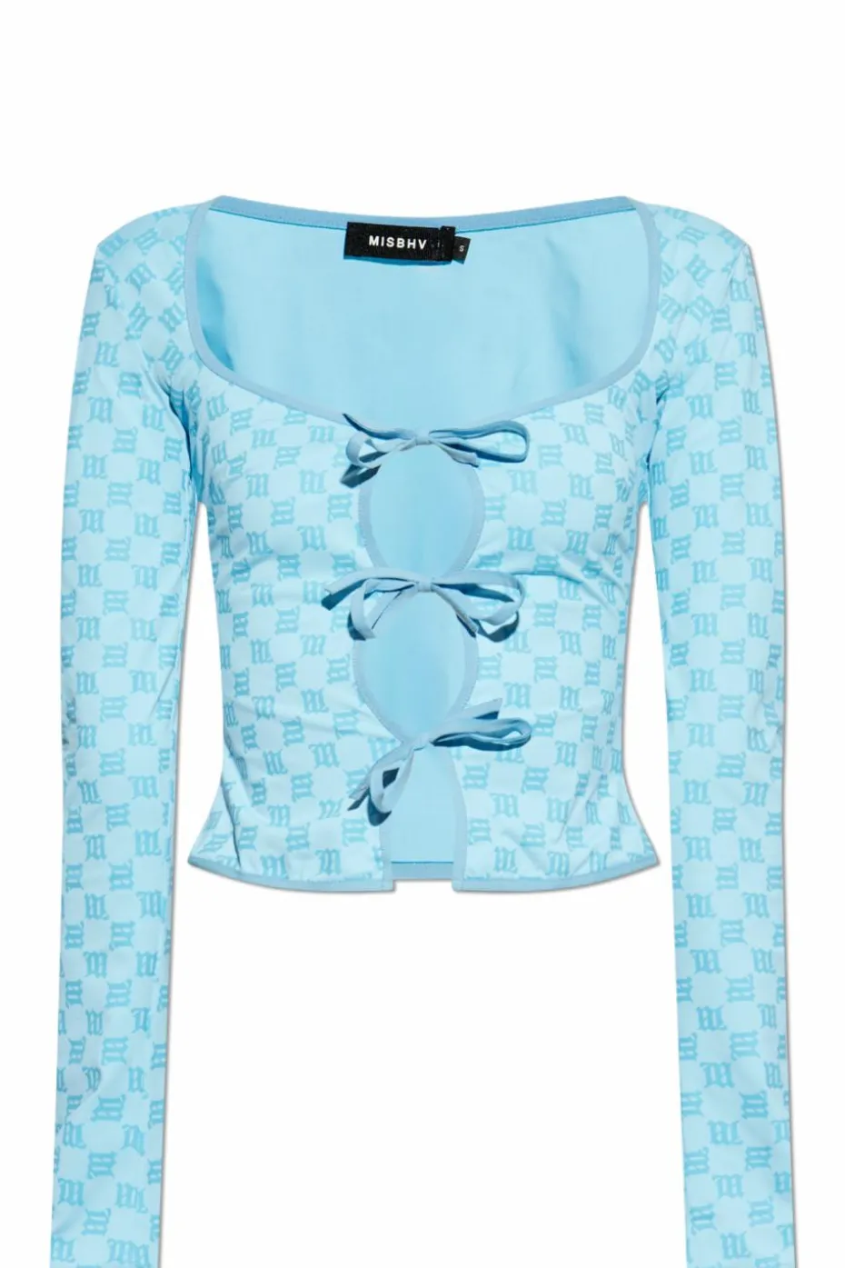 MISBHV BLUE Monogram top