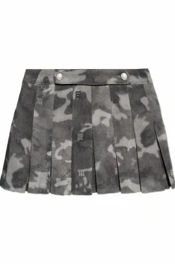 MISBHV GREY Pleated skirt