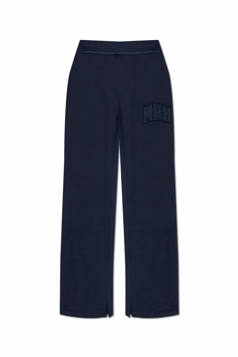 MISBHV NAVY BLUE Logo pants