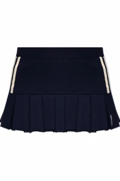 MISBHV NAVY BLUE Pleated skirt