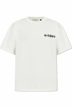 MISBHV WHITE T-shirt with logo