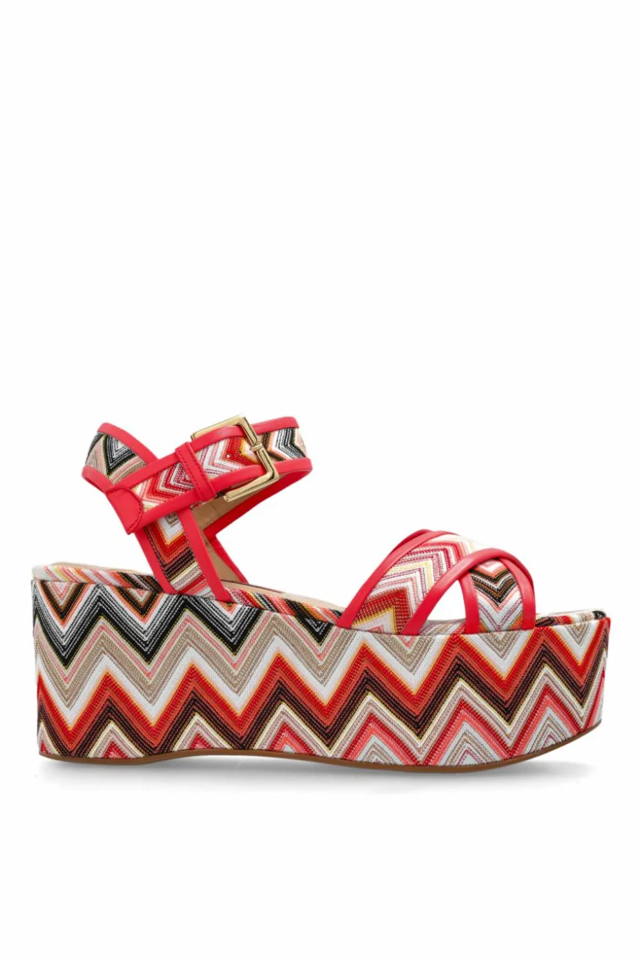 Missoni MULTICOLOUR Patterned platform sandals