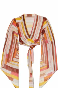 Missoni MULTICOLOUR Silk top