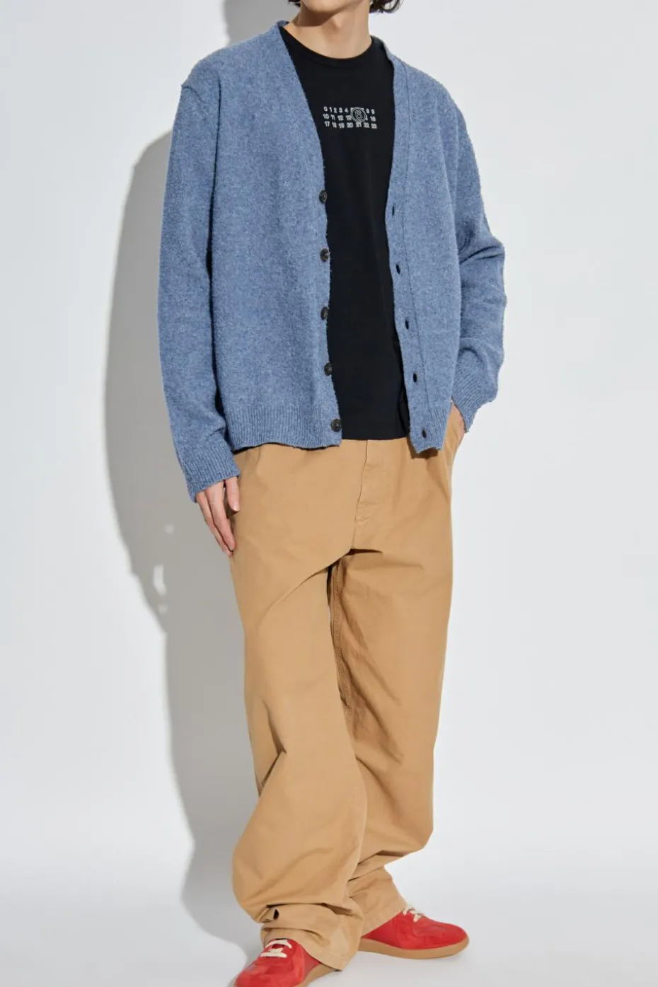 MM6 Maison Margiela beige Pants with logo