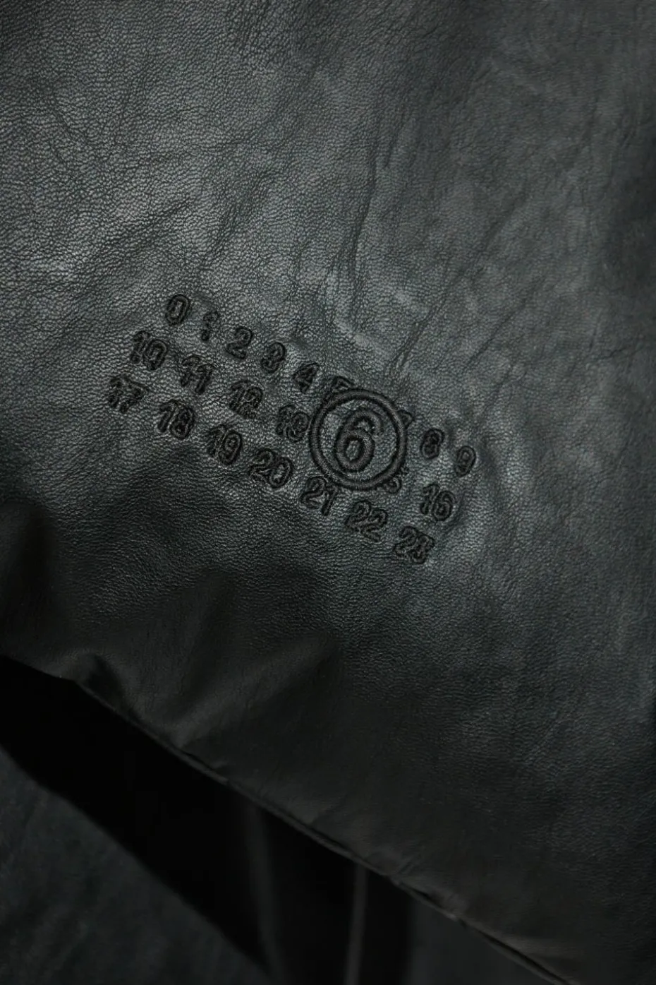 MM6 Maison Margiela BLACK Down coat