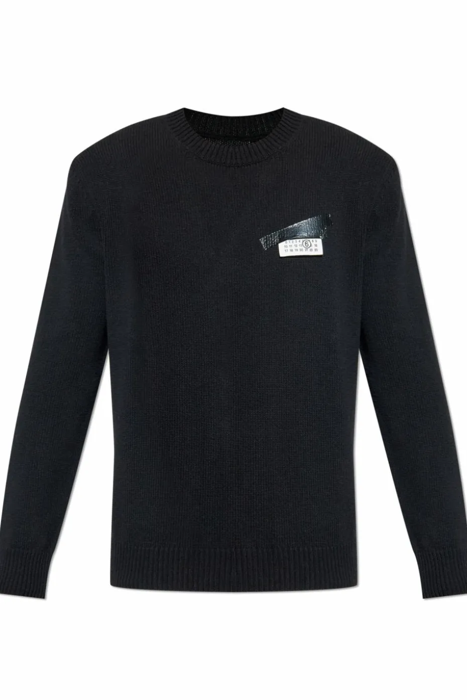 MM6 Maison Margiela BLACK Sweater with logo