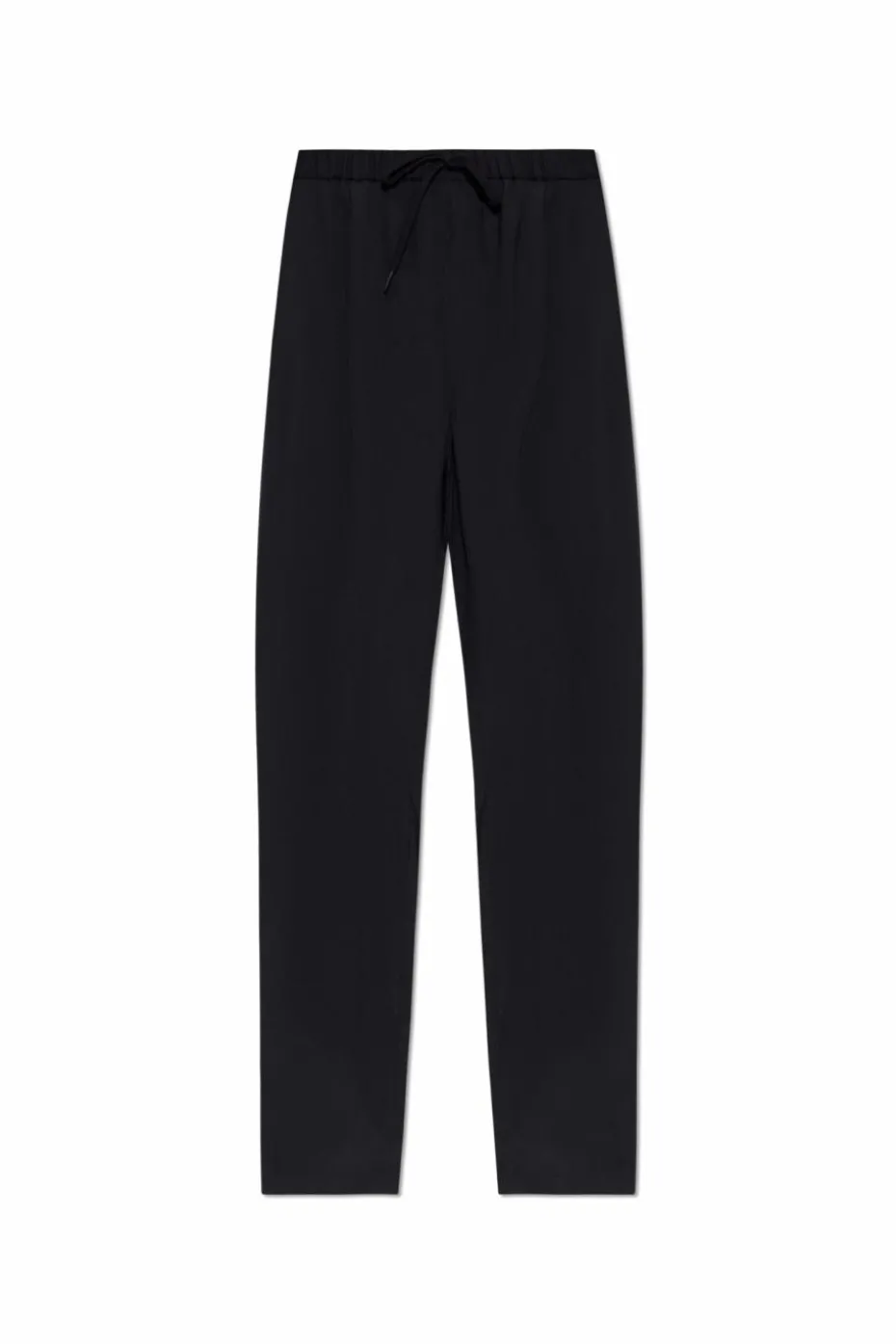 MM6 Maison Margiela BLACK Trousers with woolen finish
