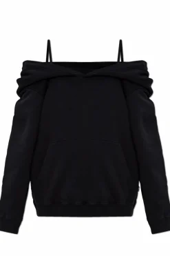 MM6 Maison Margiela BLACK Cotton sweatshirt