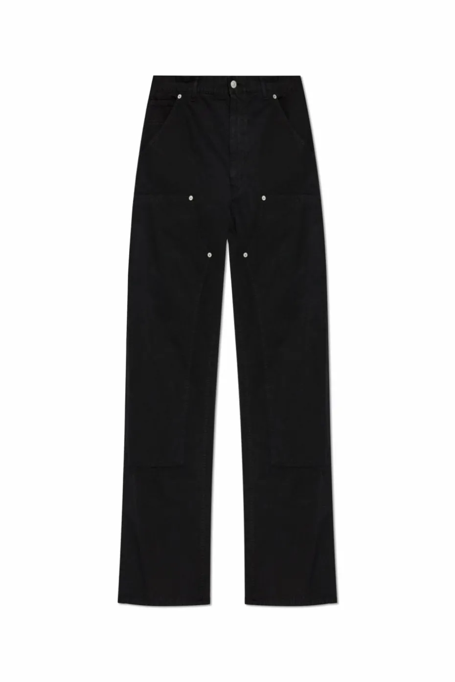MM6 Maison Margiela BLACK Straight-leg pants