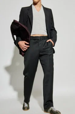 MM6 Maison Margiela BLACK Single-breasted blazer