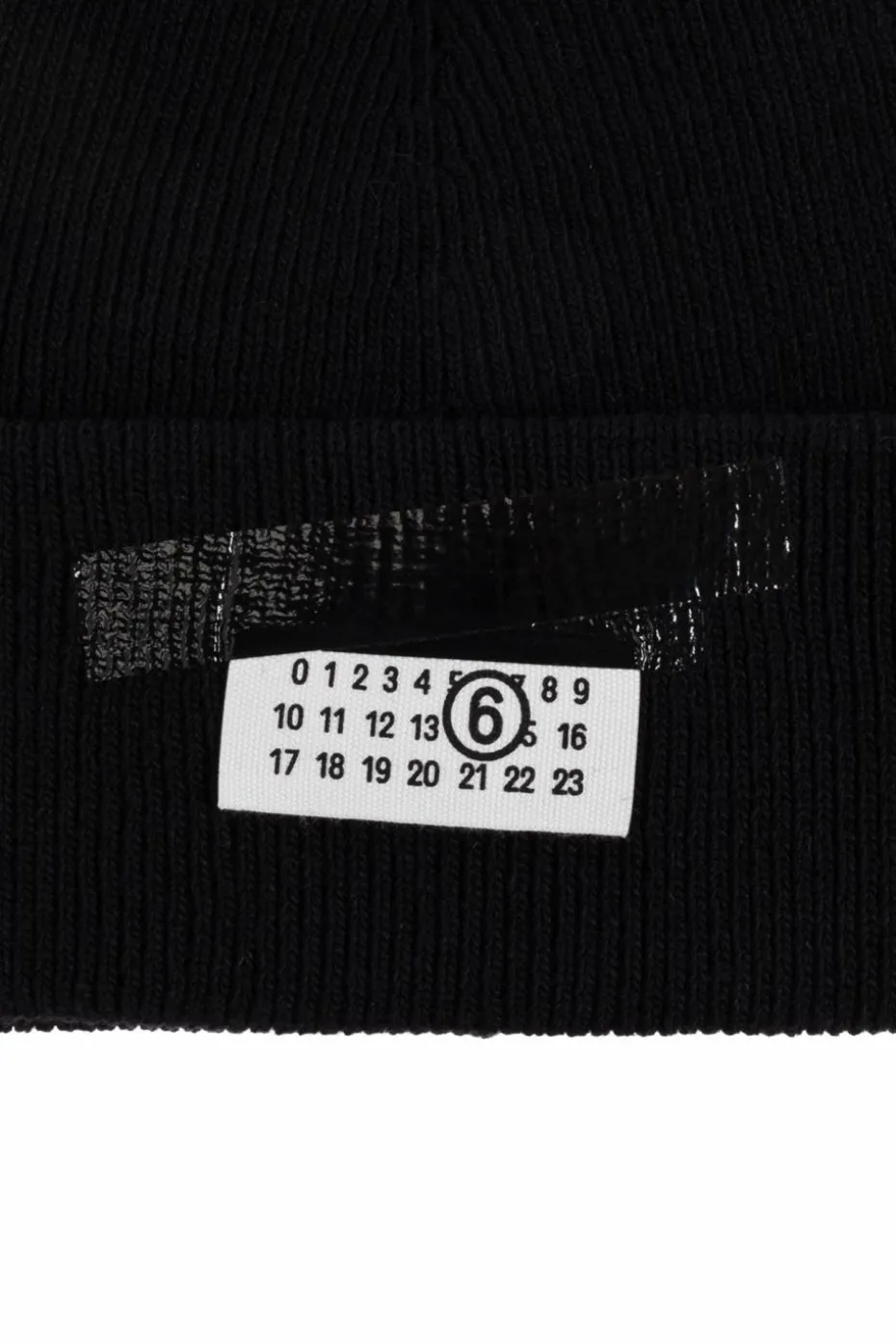 MM6 Maison Margiela BLACK Cap with logo