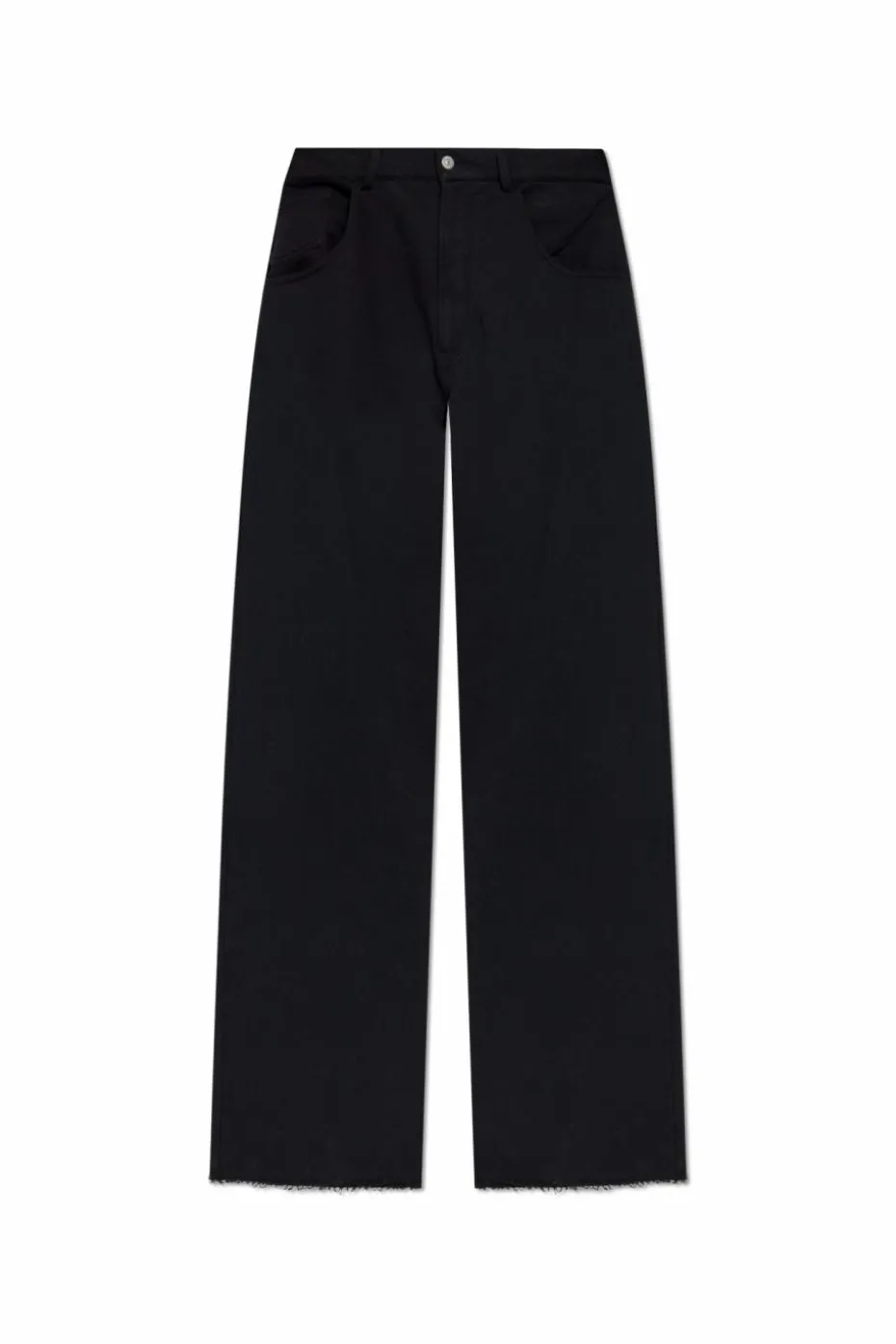MM6 Maison Margiela BLACK Cotton trousers