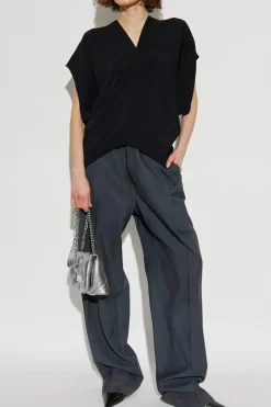 MM6 Maison Margiela BLACK Short sleeve top