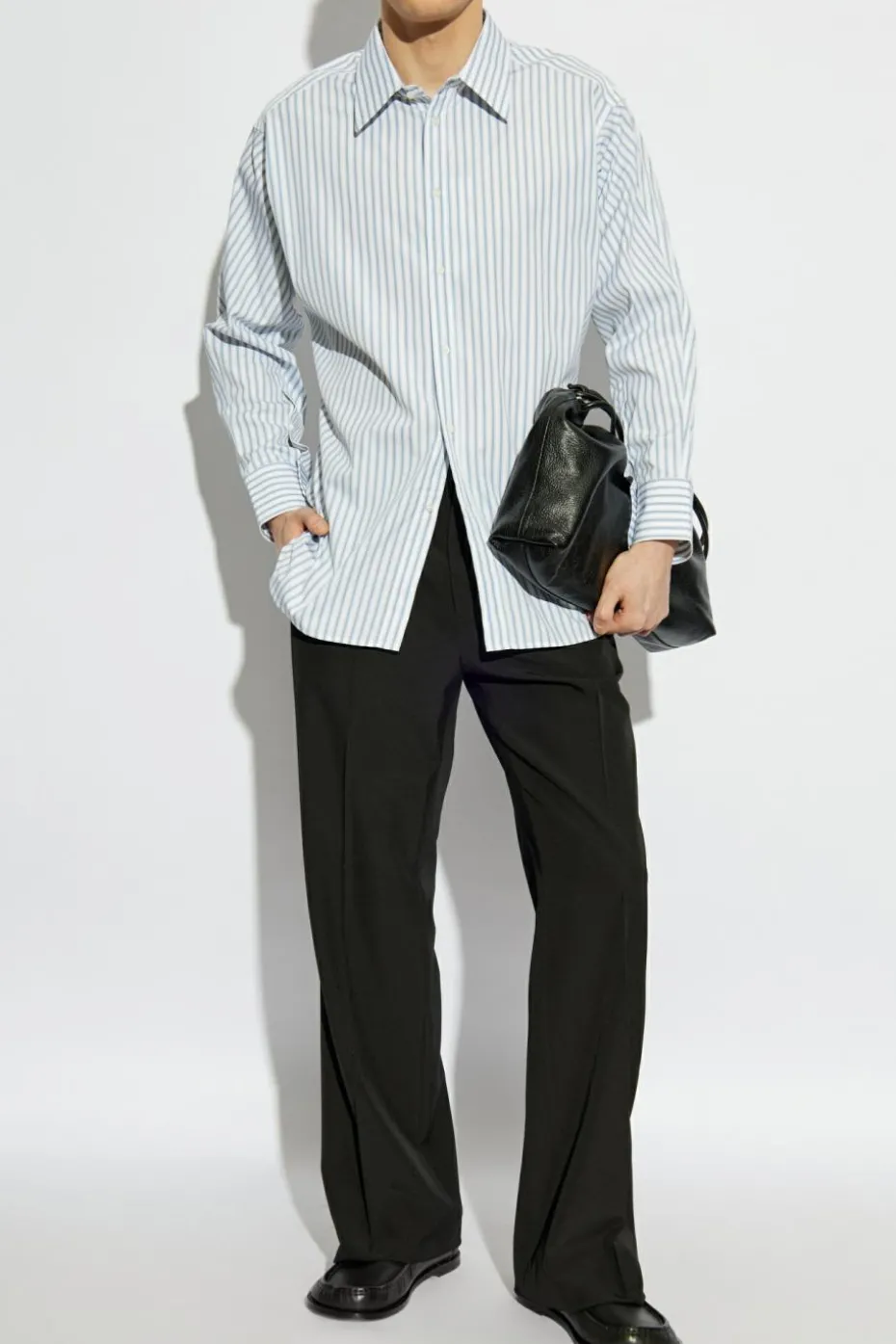 MM6 Maison Margiela BLACK Pleated pants