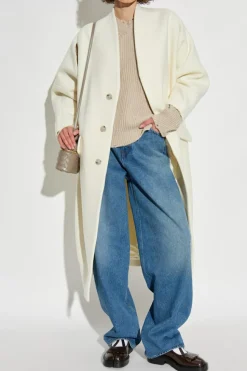 MM6 Maison Margiela BLUE High-waisted jeans