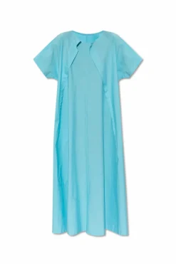 MM6 Maison Margiela BLUE Loose-fitting dress with pockets