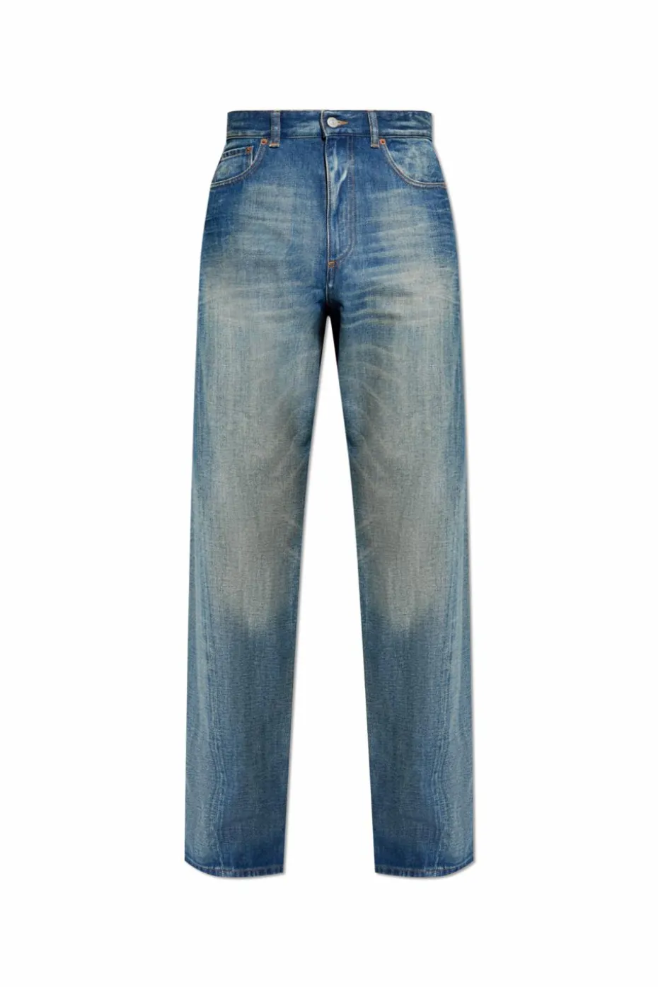 MM6 Maison Margiela BLUE Straight-leg jeans
