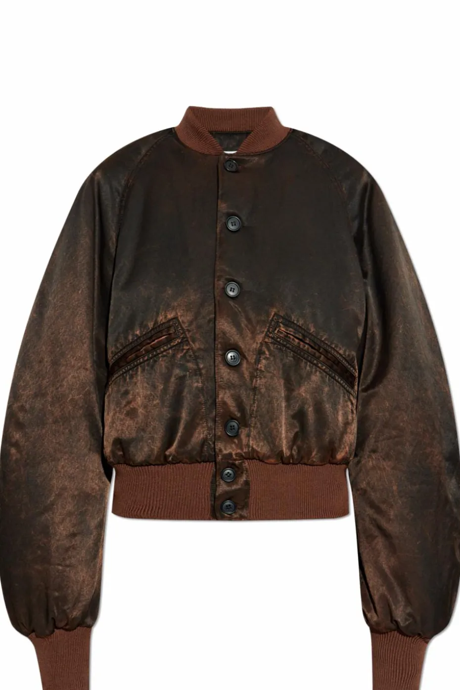 MM6 Maison Margiela BROWN "Bomber" jacket