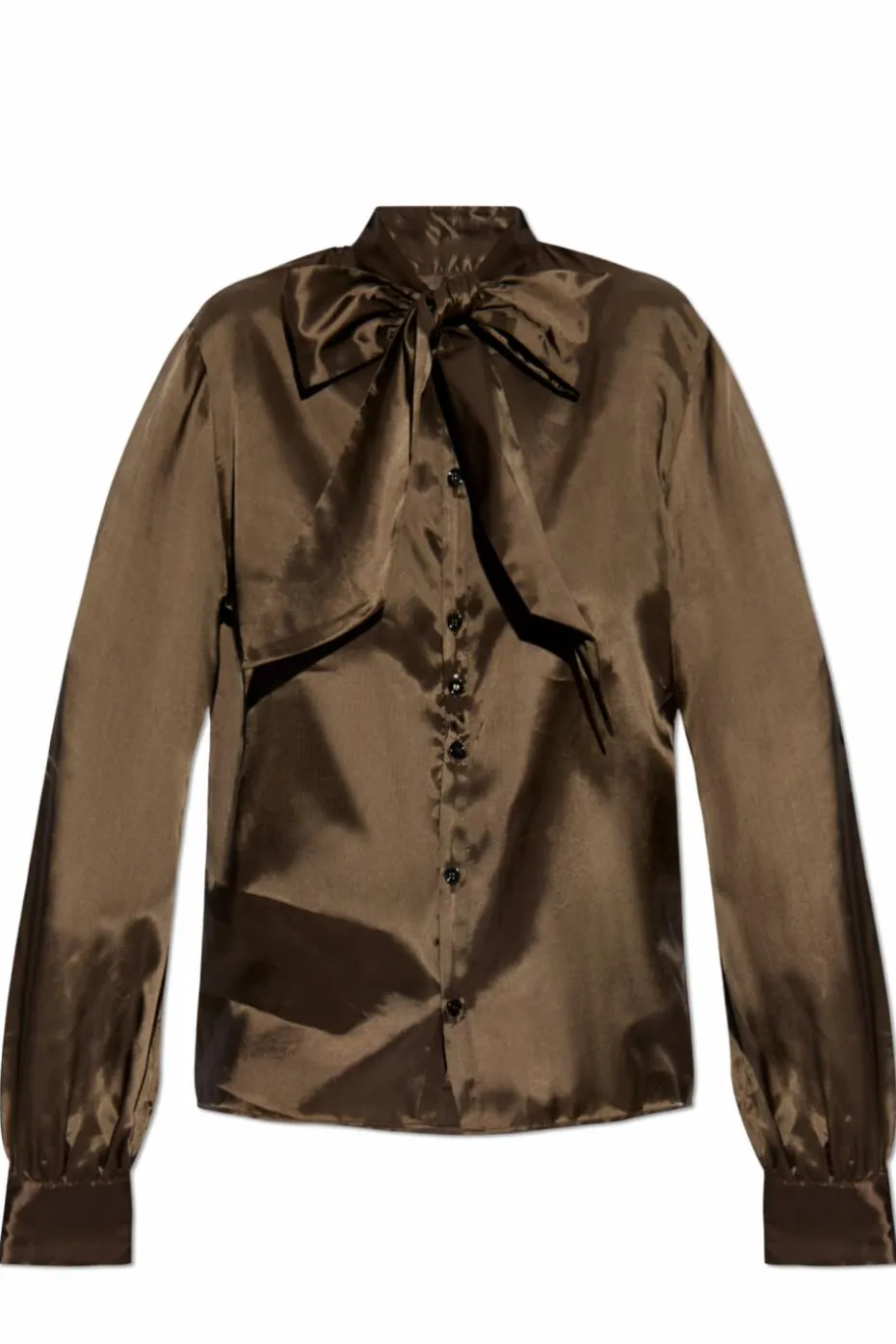 MM6 Maison Margiela BROWN Tie Top