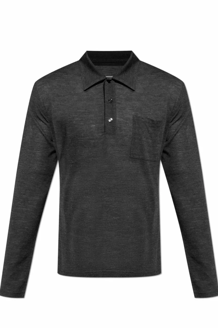MM6 Maison Margiela GREY Slightly transparent polo