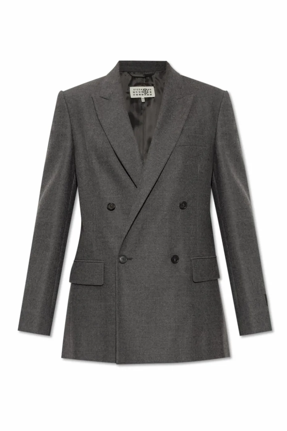MM6 Maison Margiela GREY Wool blazer
