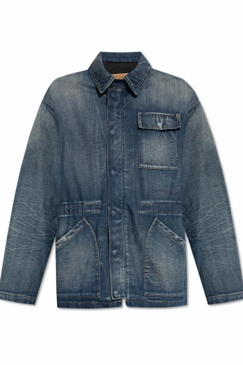 MM6 Maison Margiela NAVY BLUE Insulated denim jacket