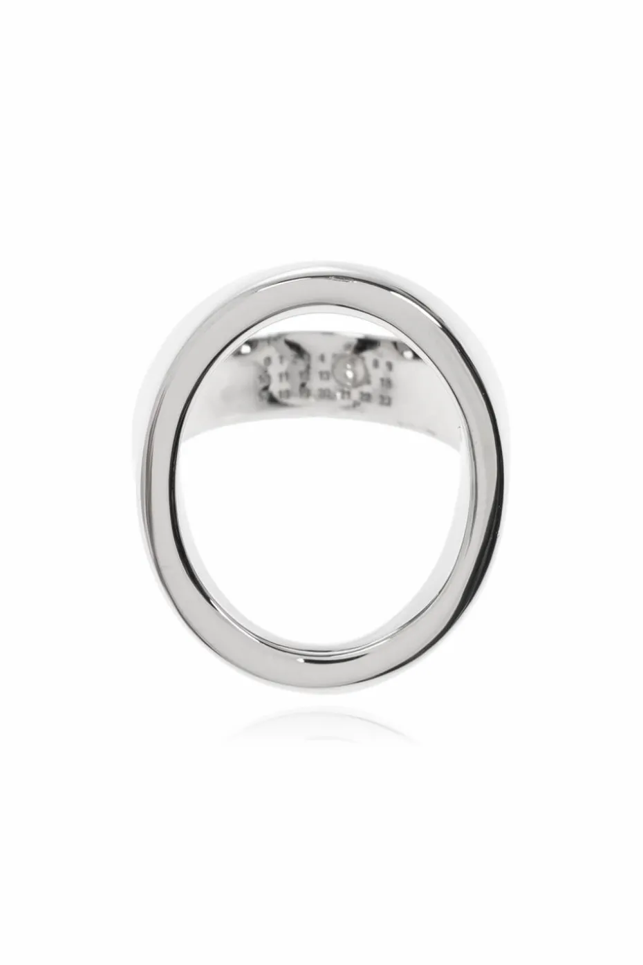 MM6 Maison Margiela SILVER Brass ring
