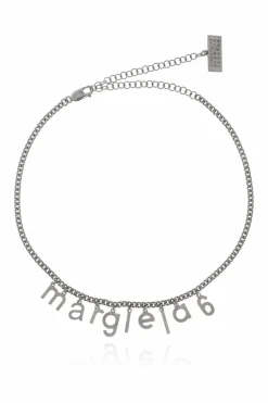 MM6 Maison Margiela SILVER Necklace with logo