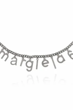MM6 Maison Margiela SILVER Necklace with logo