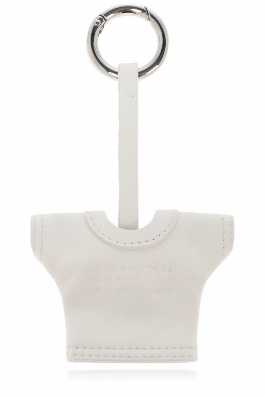 MM6 Maison Margiela WHITE Keychain with application