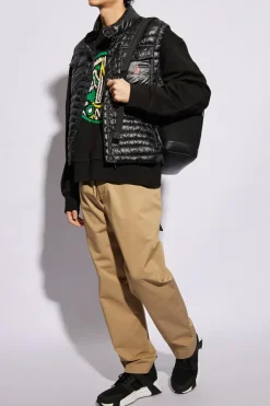 Moncler beige Cotton trousers