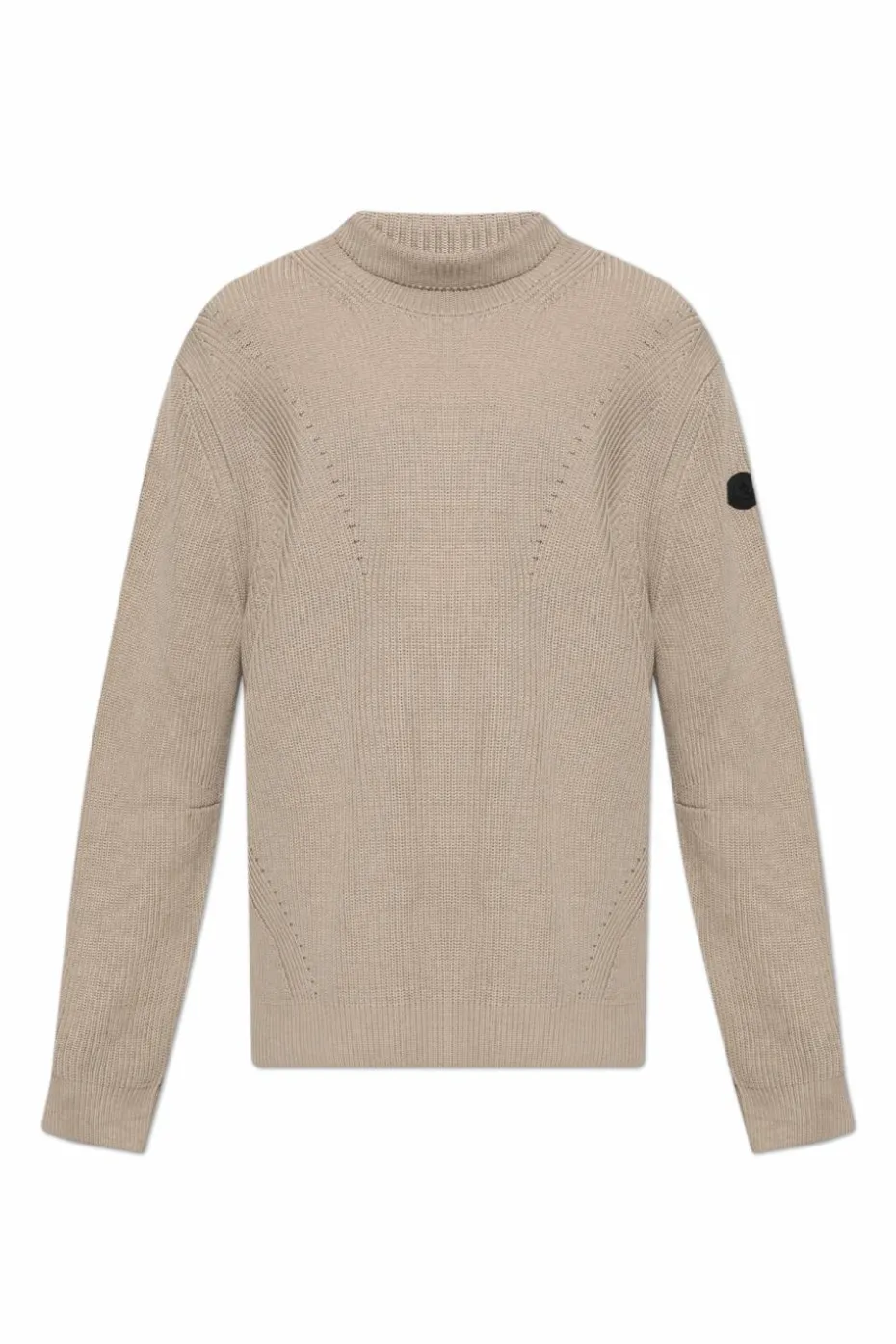 Moncler beige Cotton Turtleneck